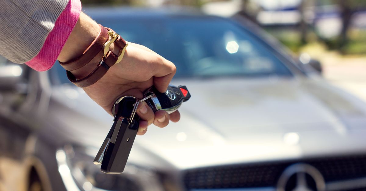 Hyundai car key fob — Palisade Park Locksmith